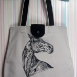 Сумка-шоппер с вышивкой