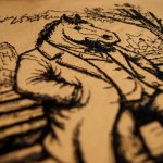 Сумка-шоппер с вышивкой Конь в пальто