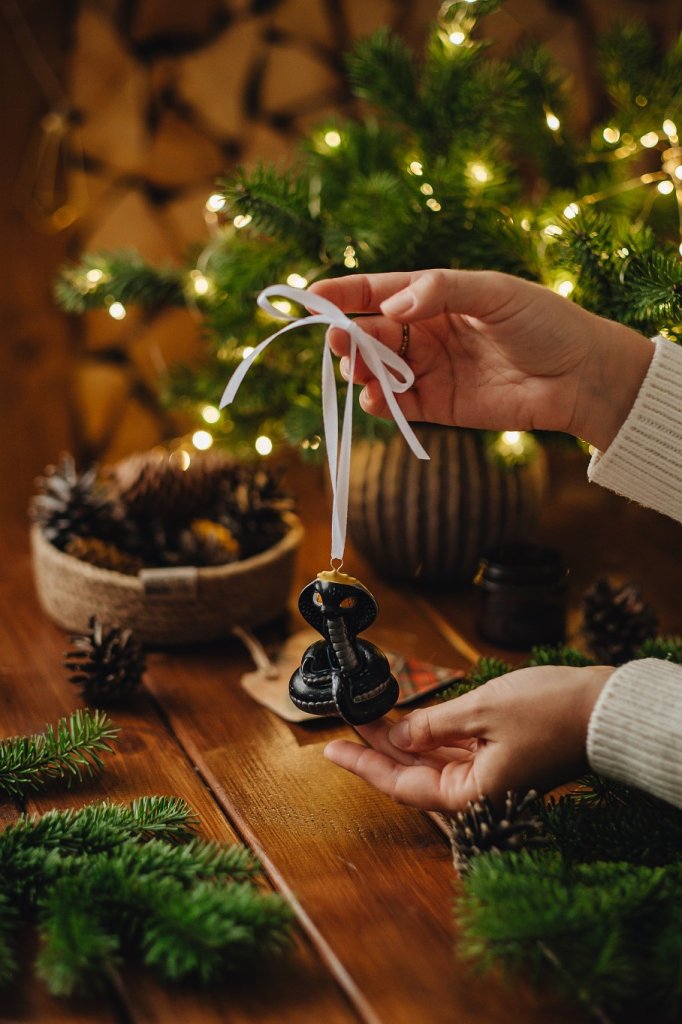 Ёлочная игрушка «Кобра»