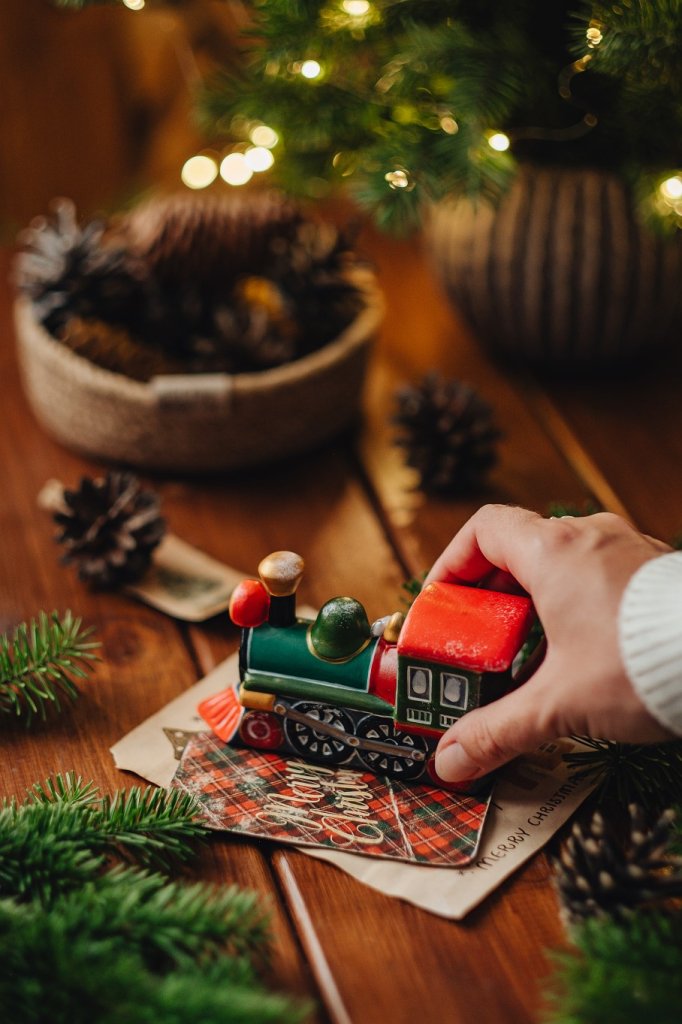 Ёлочная игрушка «Паровозик»