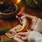 Ёлочная игрушка «Месяц»