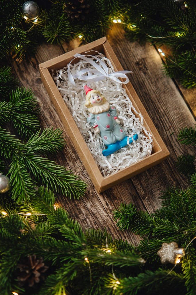 Ёлочная игрушка «Клоун»