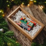 Ёлочная игрушка «Паровозик»