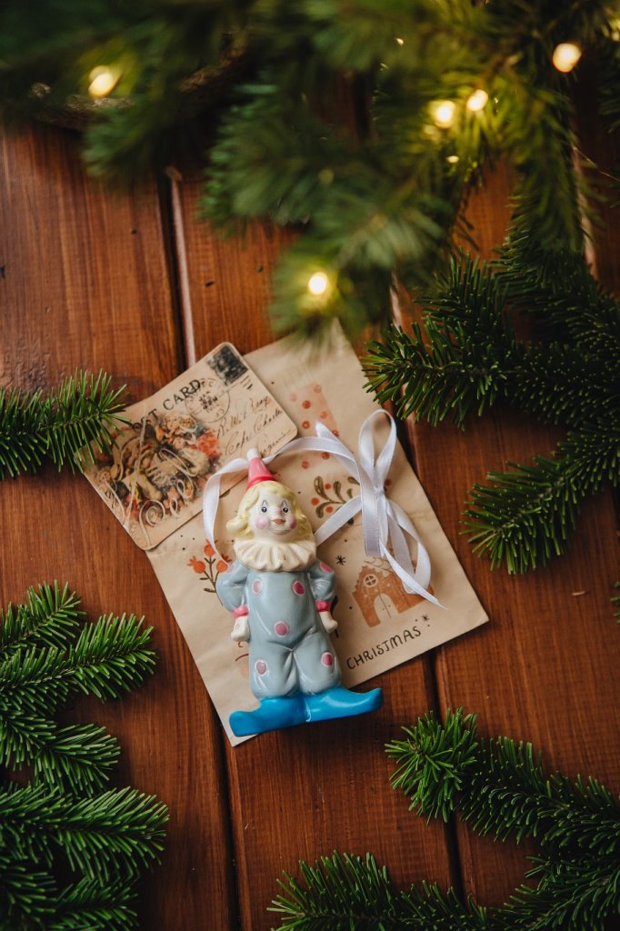 Ёлочная игрушка «Клоун»