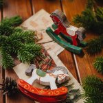 Ёлочная игрушка «Лошадка»