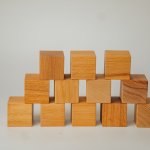 Кубики деревянные