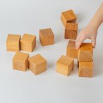 Кубики деревянные