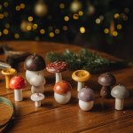 Набор ёлочных игрушек «Грибы»