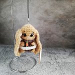 Брелок «Зайка длинные ушки»