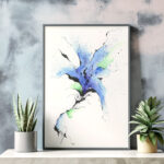 Интерьерная картина абстракция