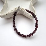 Браслет гранат крошка