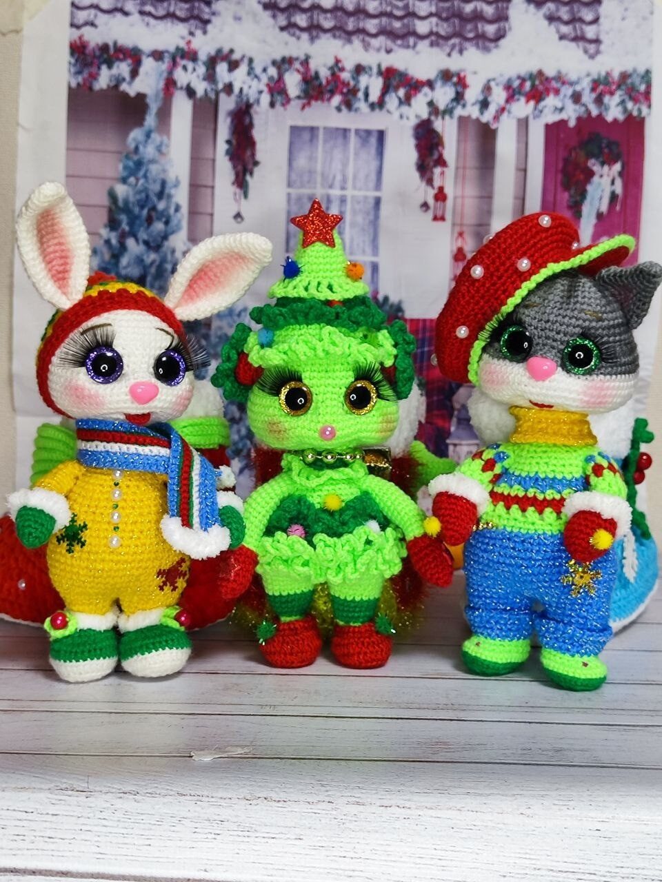 Новогодняя Ёлочка в сапожке