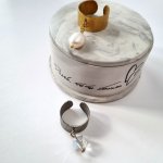 Кольцо с подвеской