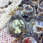 Новогодние медальоны