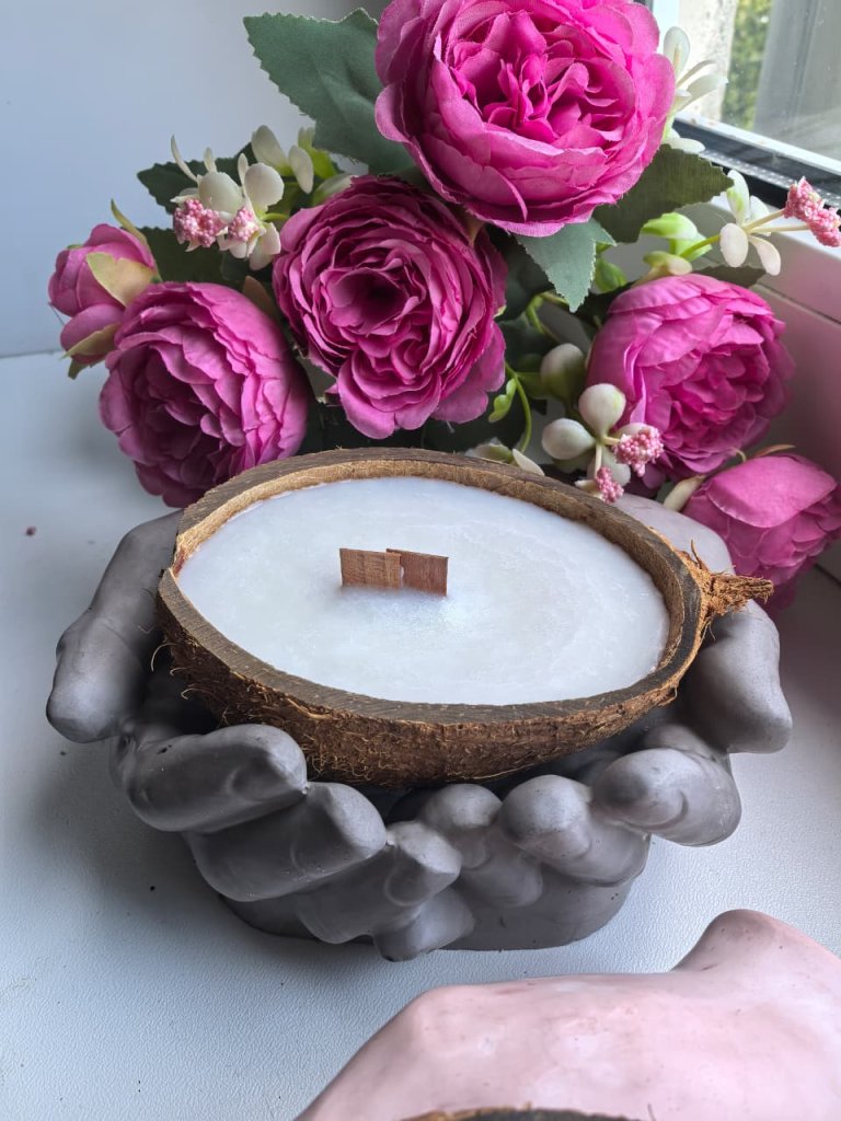 Свеча ручной работы