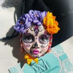 Брошь La Calavera de la Catrina