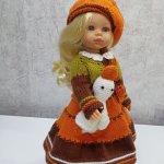 Платье вязаное для Паола Рейна