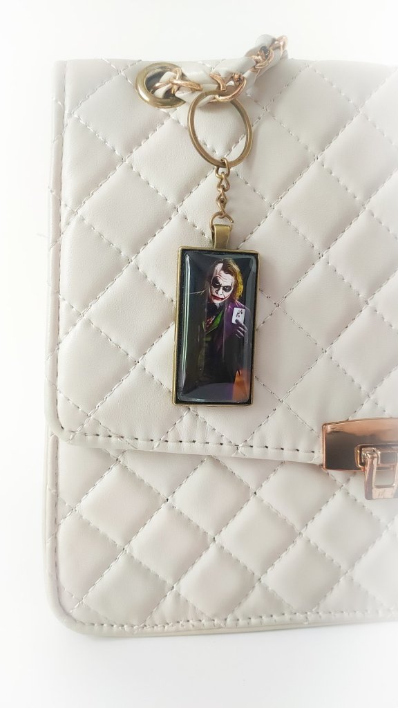 Винтажный Брелок/обвес на сумку «Джокер»