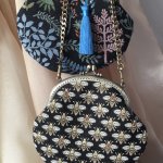 Сумочка круглая, прогулочная.