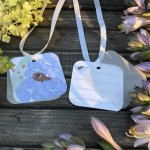 Открытка — бирка