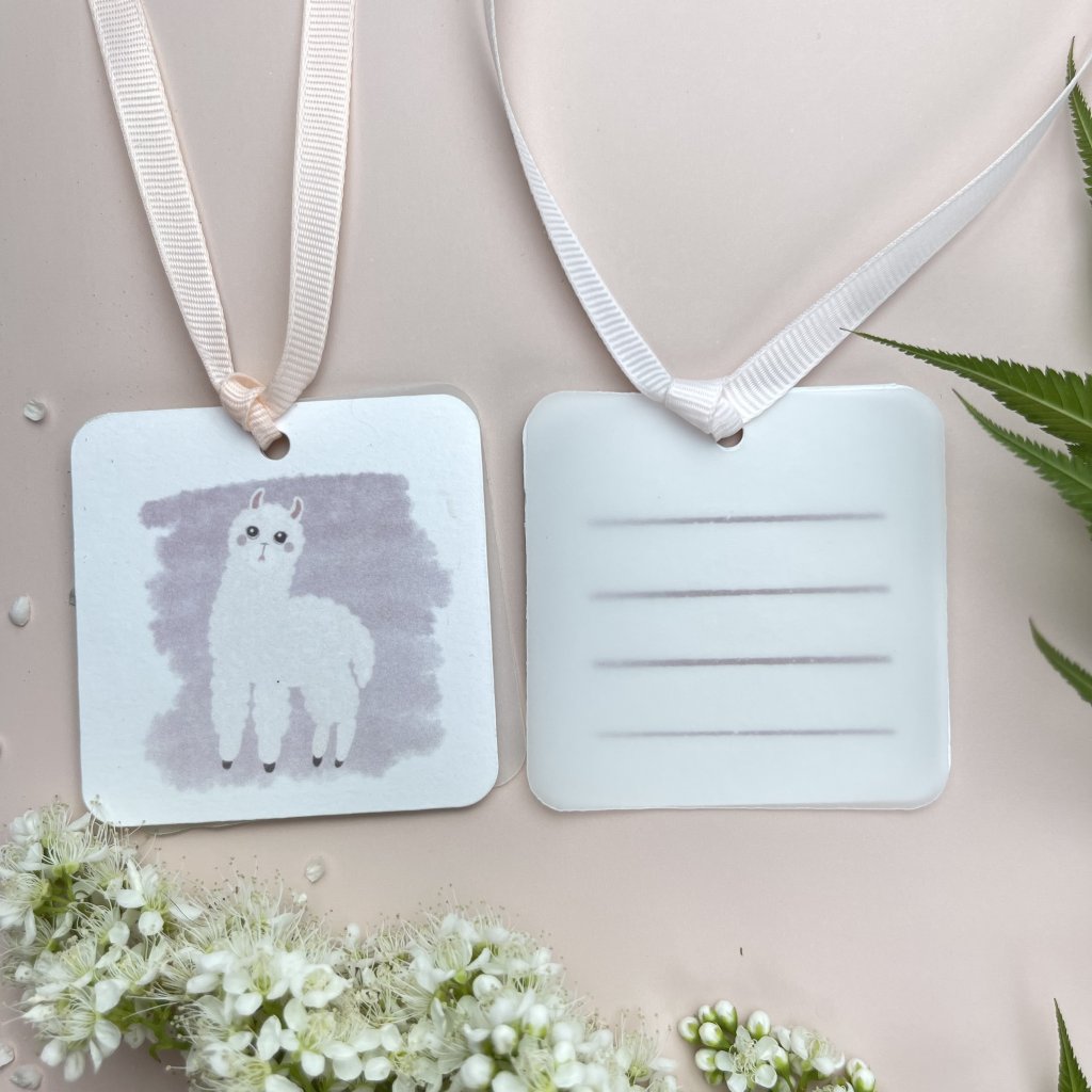 Открытка — бирка