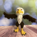 Орел. Интерьерная игрушка из шерсти