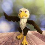 Орел. Интерьерная игрушка из шерсти