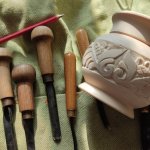 Солонка. Резной горчошек на кухню