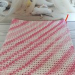 Плед для новорожденной