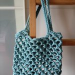 Авоська (шопер) из трикотажной пряжи