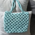 Авоська (шопер) из трикотажной пряжи