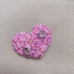 Брошь седечко