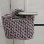 Сумочка женская из трикотажной пряжи