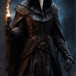 Винтажный Брелок/обвес на сумку «Чумной доктор»