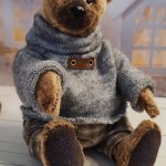 Потап -мишка Тедди из плюша!