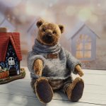 Потап -мишка Тедди из плюша!