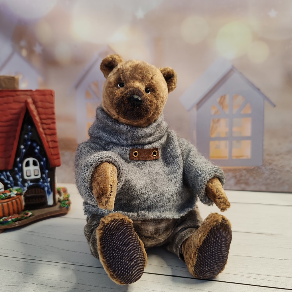 Потап -мишка Тедди из плюша!