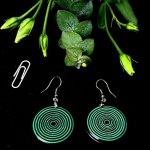 Комплект украшений серьги и кольцо.