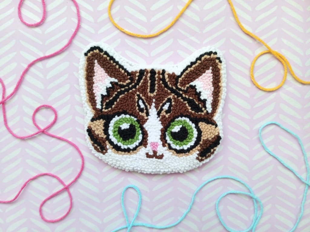 Подставка под кружку Котик