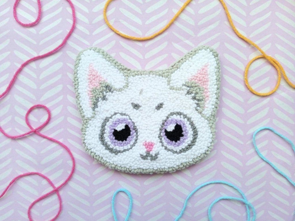 Подставка под кружку Котик