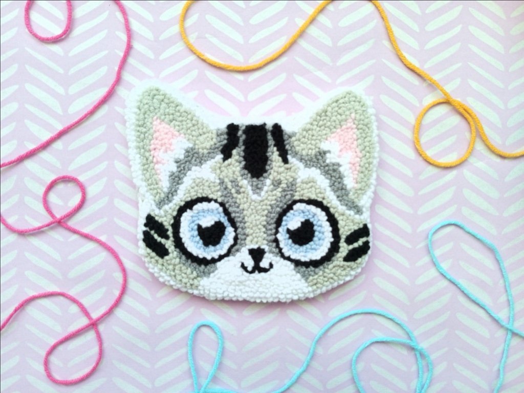 Подставка под кружку Котик