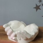 Подставка декоративная. Статуэтка. Руки Давида