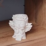 Кашпо девочка Ангел