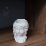 Кашпо декоративное. Девушка