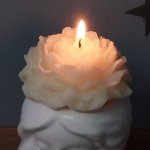 Кашпо декоративное. Девушка
