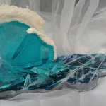 Статуэтка — аромасвеча ручной работы «Байкальские торосы»