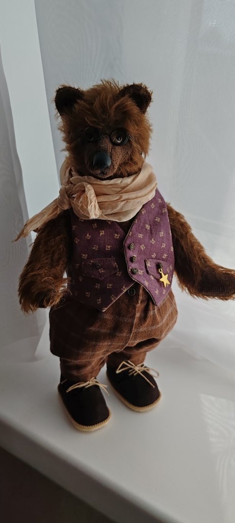 Медведь ручной работы Кристиан!