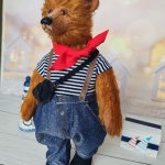 Мари-мишка Тедди ручной работы!