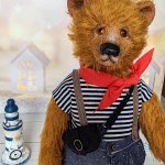 Мари-мишка Тедди ручной работы!