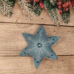 Елочные игрушки «Снежинки»